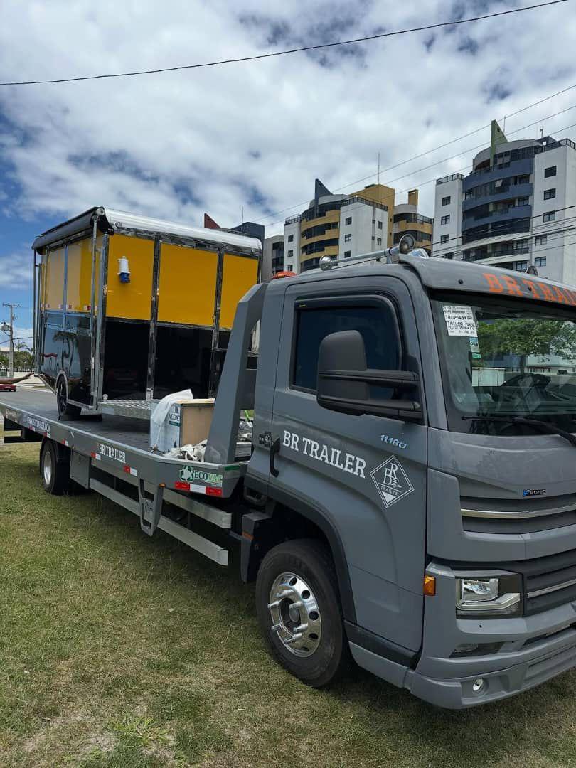 Food truck delivery by ASAP Food Trucks
