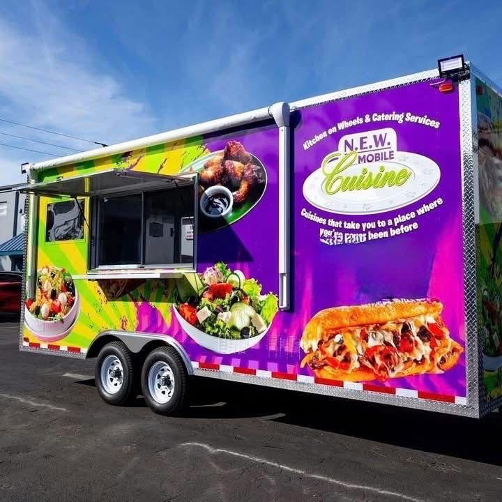 ASAP Food Trucks custom food trailer